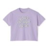 10327895008850982159_2048-1.jpeg Stylish Women's Boxy Tee, Trendy Casual Shirt for Everyday Wear, Perfect for Summer, Gift Idea for Women, Customizable Graphic Tee