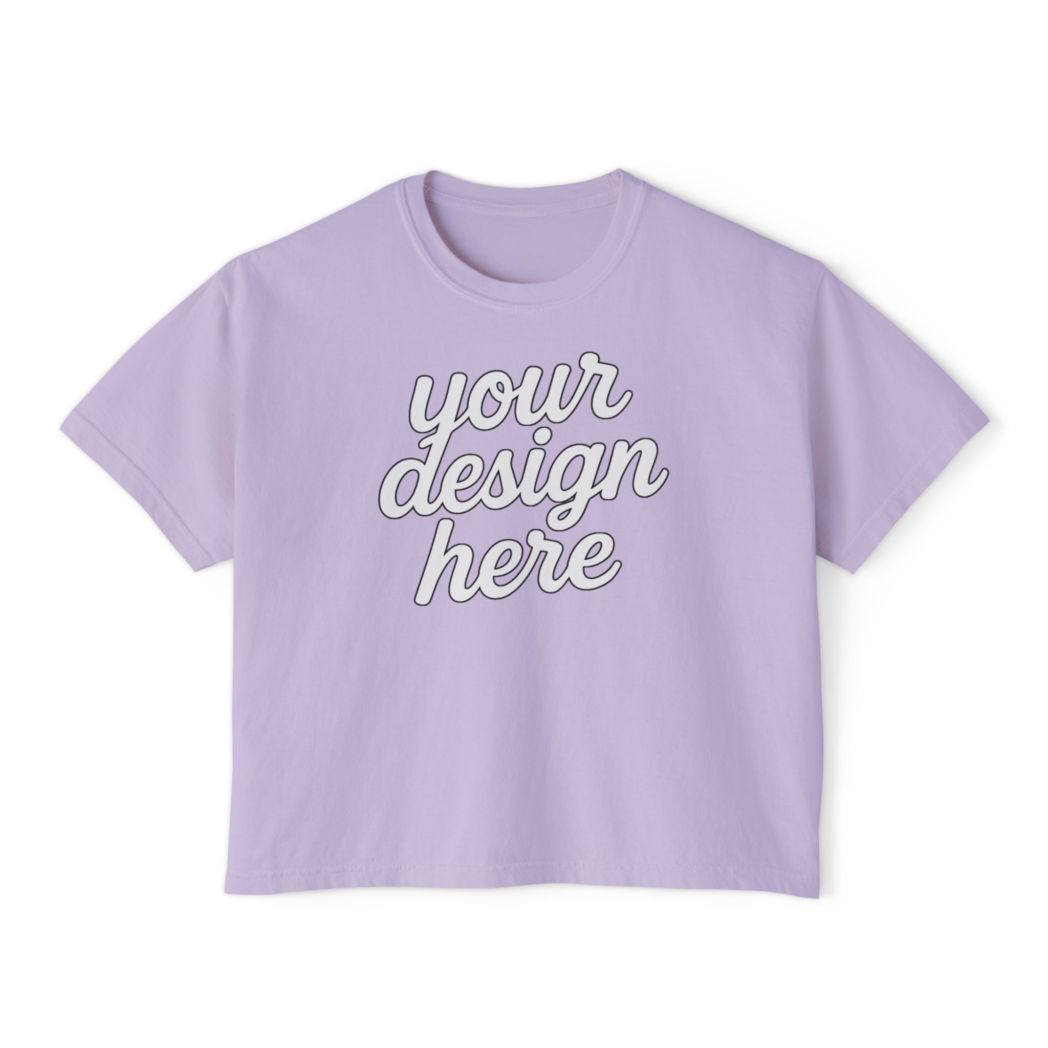 10327895008850982159_2048-1.jpeg Stylish Women's Boxy Tee, Trendy Casual Shirt for Everyday Wear, Perfect for Summer, Gift Idea for Women, Customizable Graphic Tee