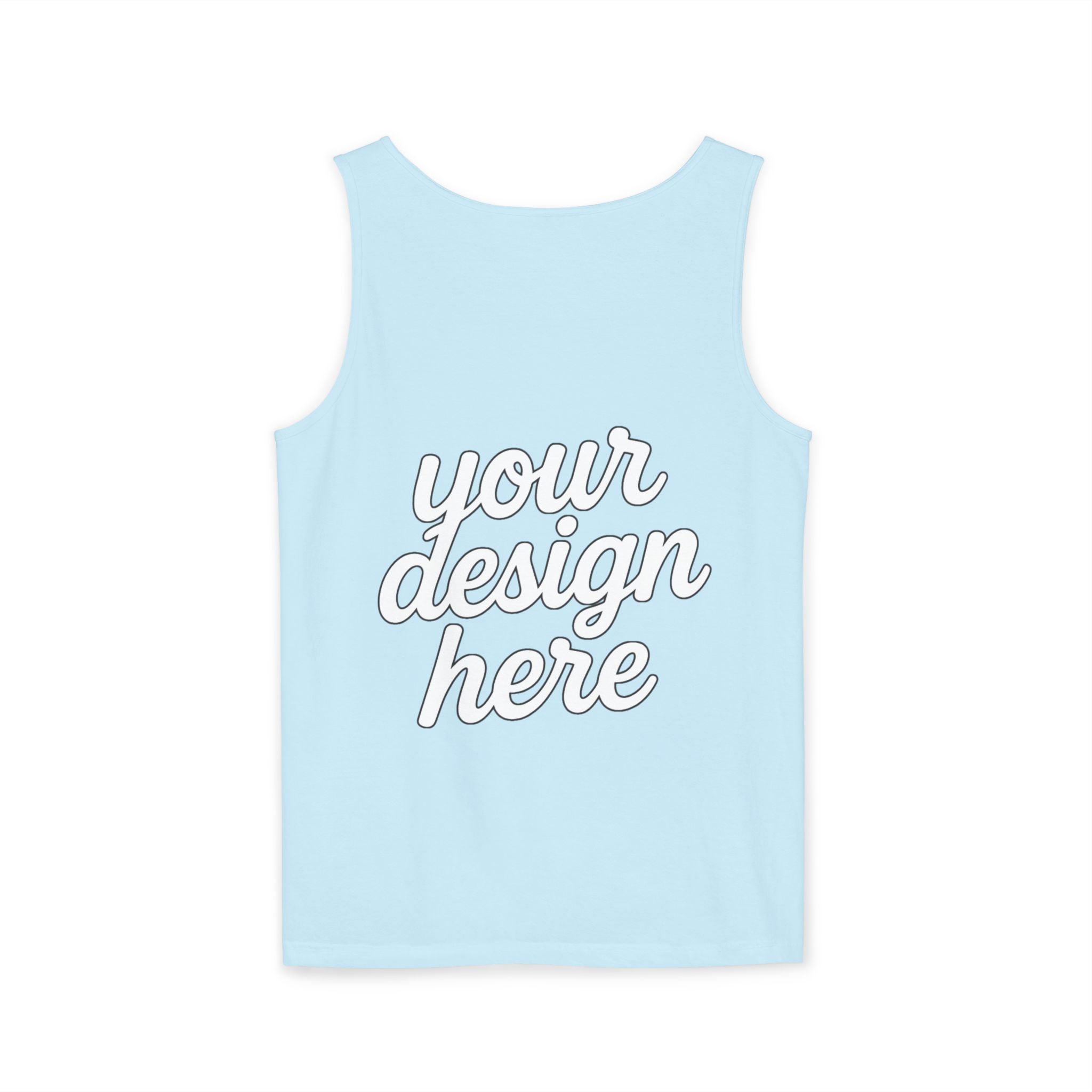 10427930334042246986_2048-1.jpeg Garment-Dyed Tank Top | Customizable Summer Essential, Unisex Apparel, Casual Wear, Gift for Him/Her, Event Merchandise