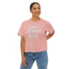 10487710186970772865_2048-1.jpeg Stylish Women's Boxy Tee, Trendy Casual Shirt for Everyday Wear, Perfect for Summer, Gift Idea for Women, Customizable Graphic Tee
