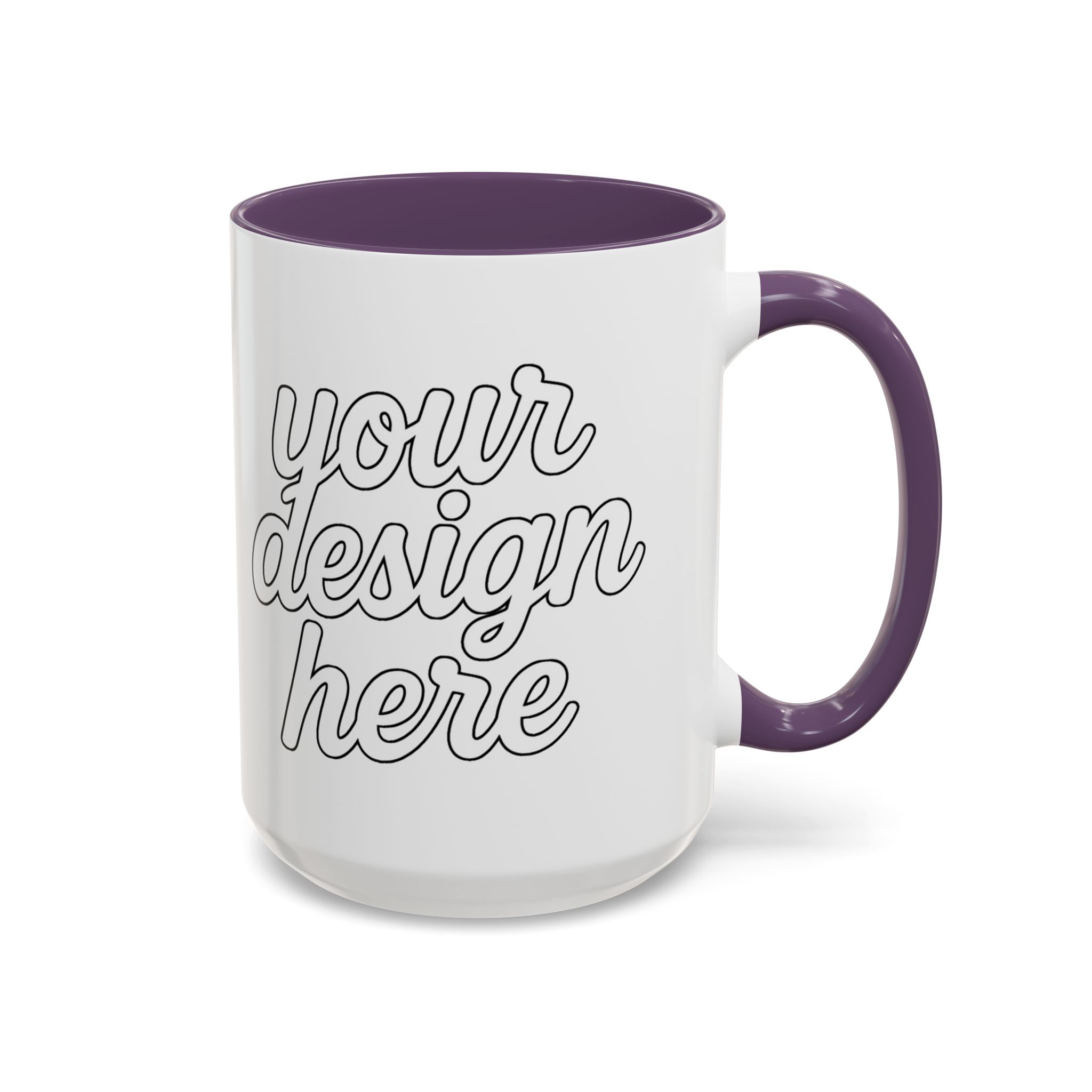10732075810878276668_2048.jpeg Personalized Accent Coffee Mug, Customizable Gift, Coffee Lovers Mug, Office Decor, Unique Present for Any Occasion