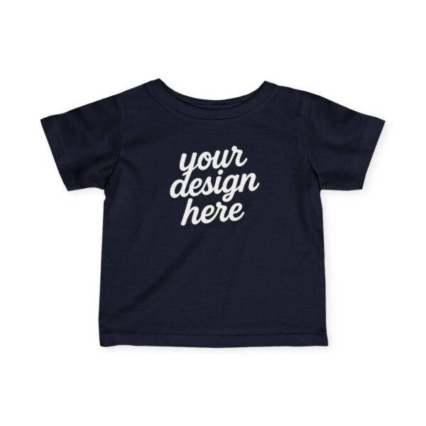 Infant Fine Jersey Tee - Cute Baby T-Shirt, Infant Apparel, Personalized Baby Clothes, Eco-Friendly Tees, Gift for New Parents