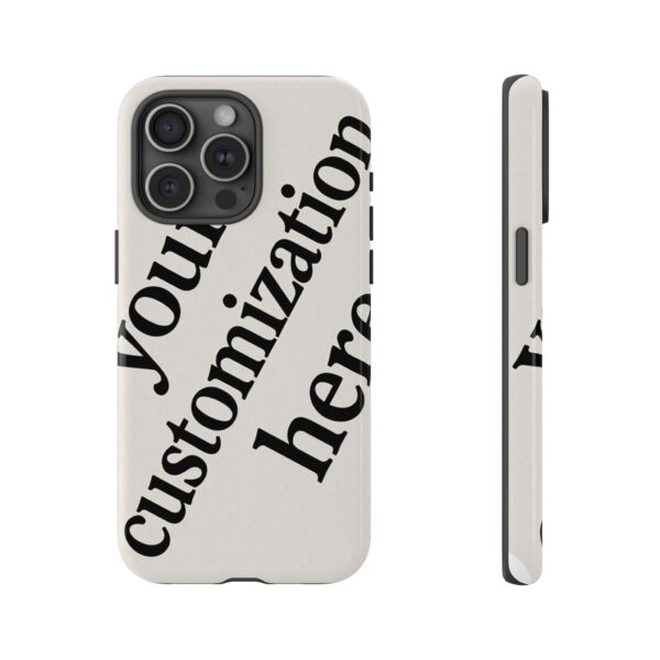 Customizable Phone Case, Personalized Tough Cases, Unique Gift, Birthday Present, Stylish Tech Accessory, Trendy Phone Cover