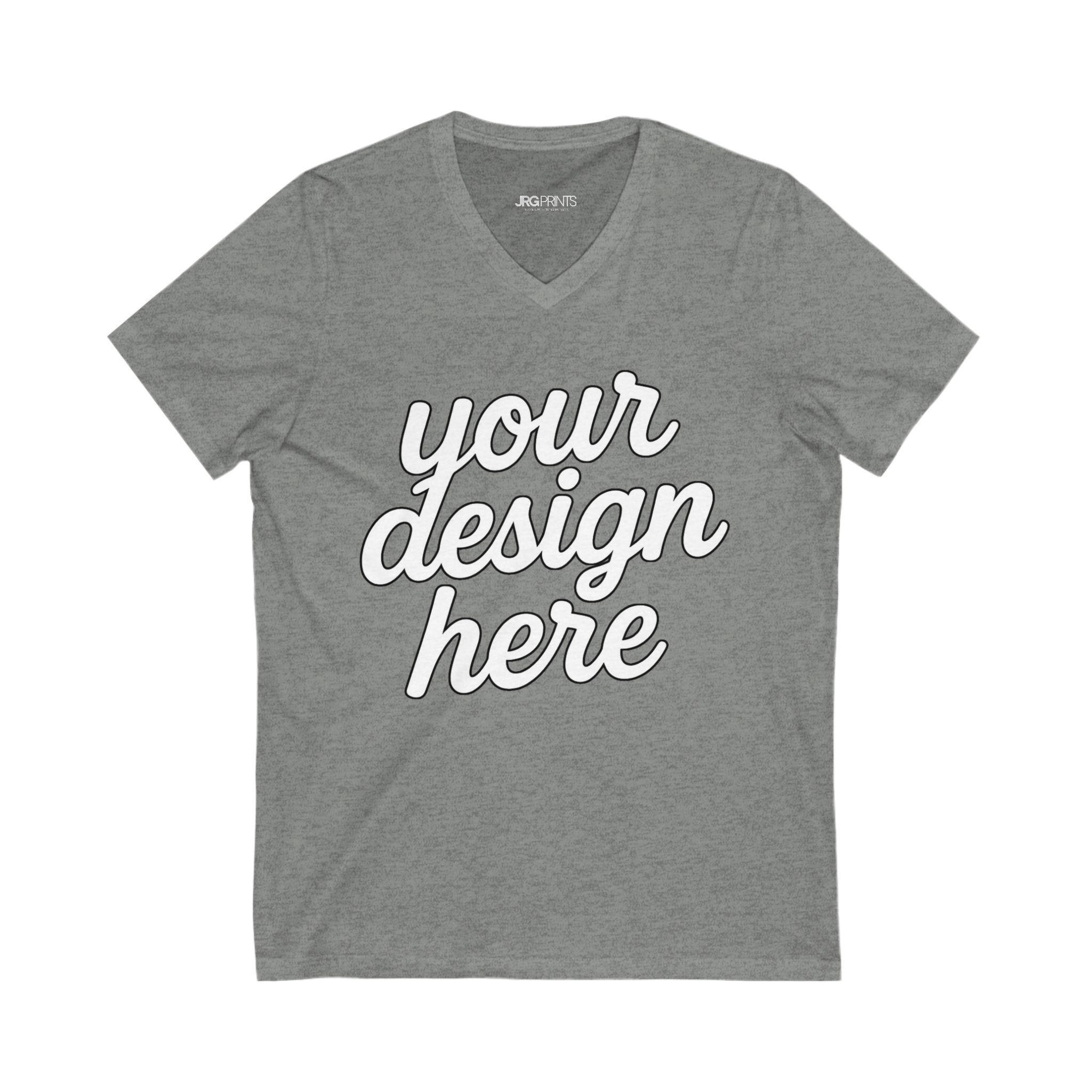11025316703132154365_2048-5.jpeg Customizable V-Neck Tee for Creative Expression, Perfect for Gifts, Casual Wear, and Events