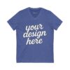 11025316703132154365_2048-6.jpeg Customizable V-Neck Tee for Creative Expression, Perfect for Gifts, Casual Wear, and Events