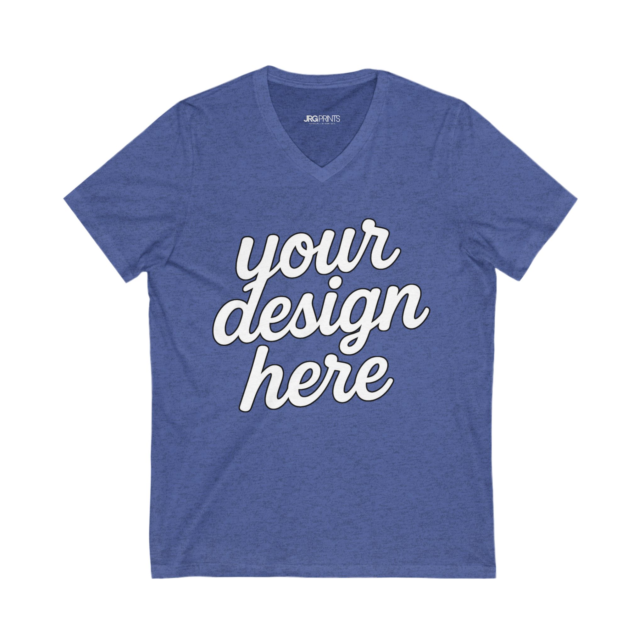 11025316703132154365_2048-6.jpeg Customizable V-Neck Tee for Creative Expression, Perfect for Gifts, Casual Wear, and Events