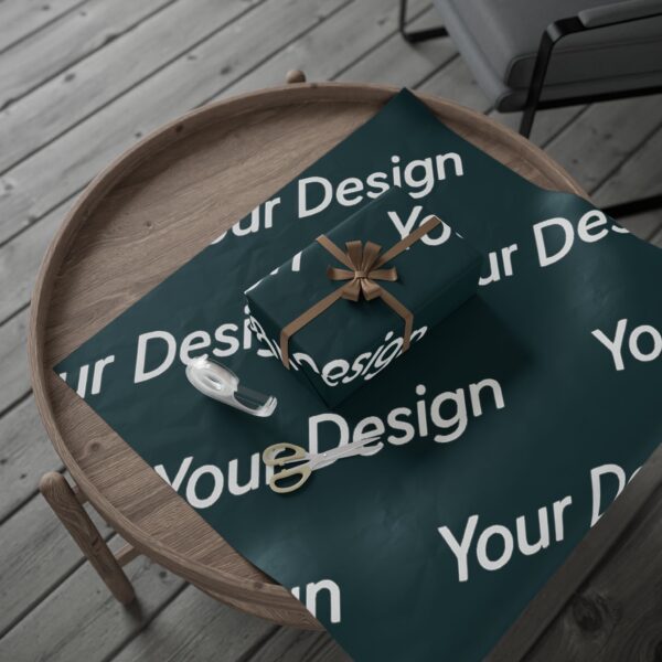 Customizable Gift Wrapping Paper, Personalize for Birthdays, Holidays, Weddings, Unique Presents, Party Decor