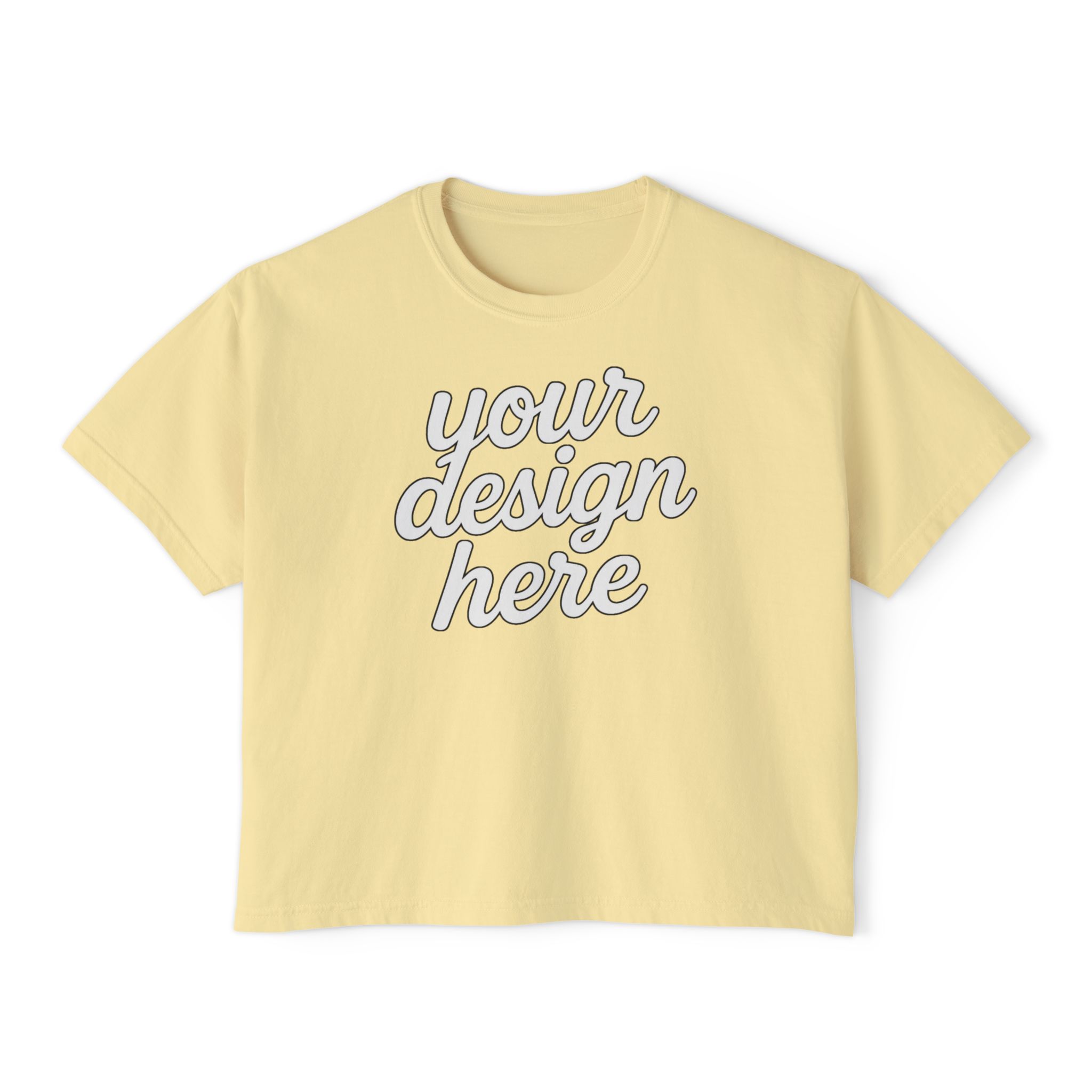 11316403019697812365_2048-1.jpeg Stylish Women's Boxy Tee, Trendy Casual Shirt for Everyday Wear, Perfect for Summer, Gift Idea for Women, Customizable Graphic Tee
