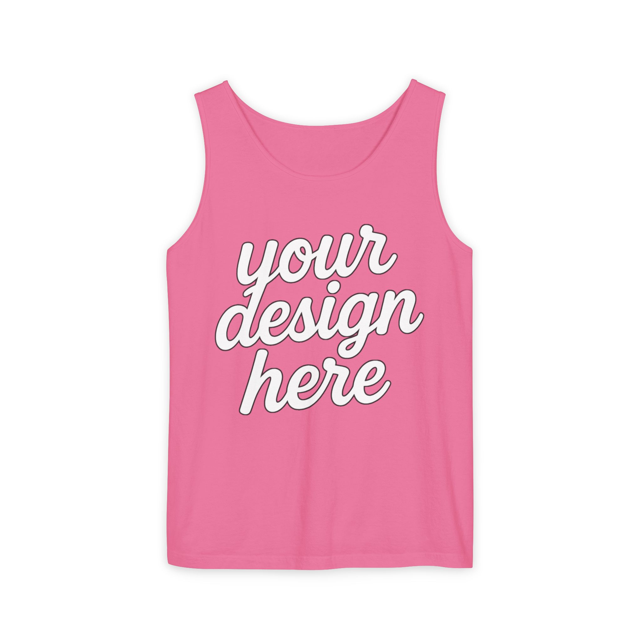 11391056803749288305_2048-1.jpeg Garment-Dyed Tank Top | Customizable Summer Essential, Unisex Apparel, Casual Wear, Gift for Him/Her, Event Merchandise