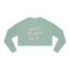 11565083727135166324_2048.jpeg Trendy Women's Cropped Sweatshirt with Customizable Design, Casual Wear, Cozy Fashion, Gift for Her, Stylish Sweater