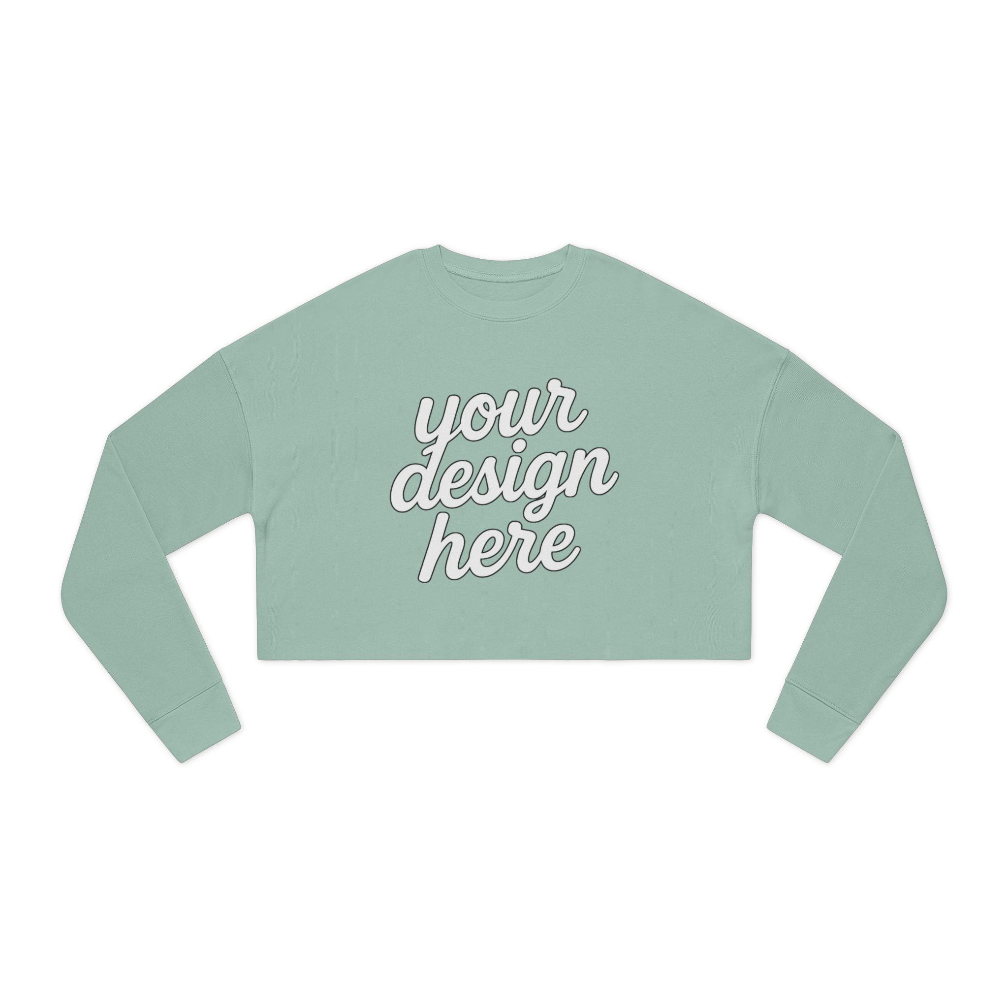 11565083727135166324_2048.jpeg Trendy Women's Cropped Sweatshirt with Customizable Design, Casual Wear, Cozy Fashion, Gift for Her, Stylish Sweater