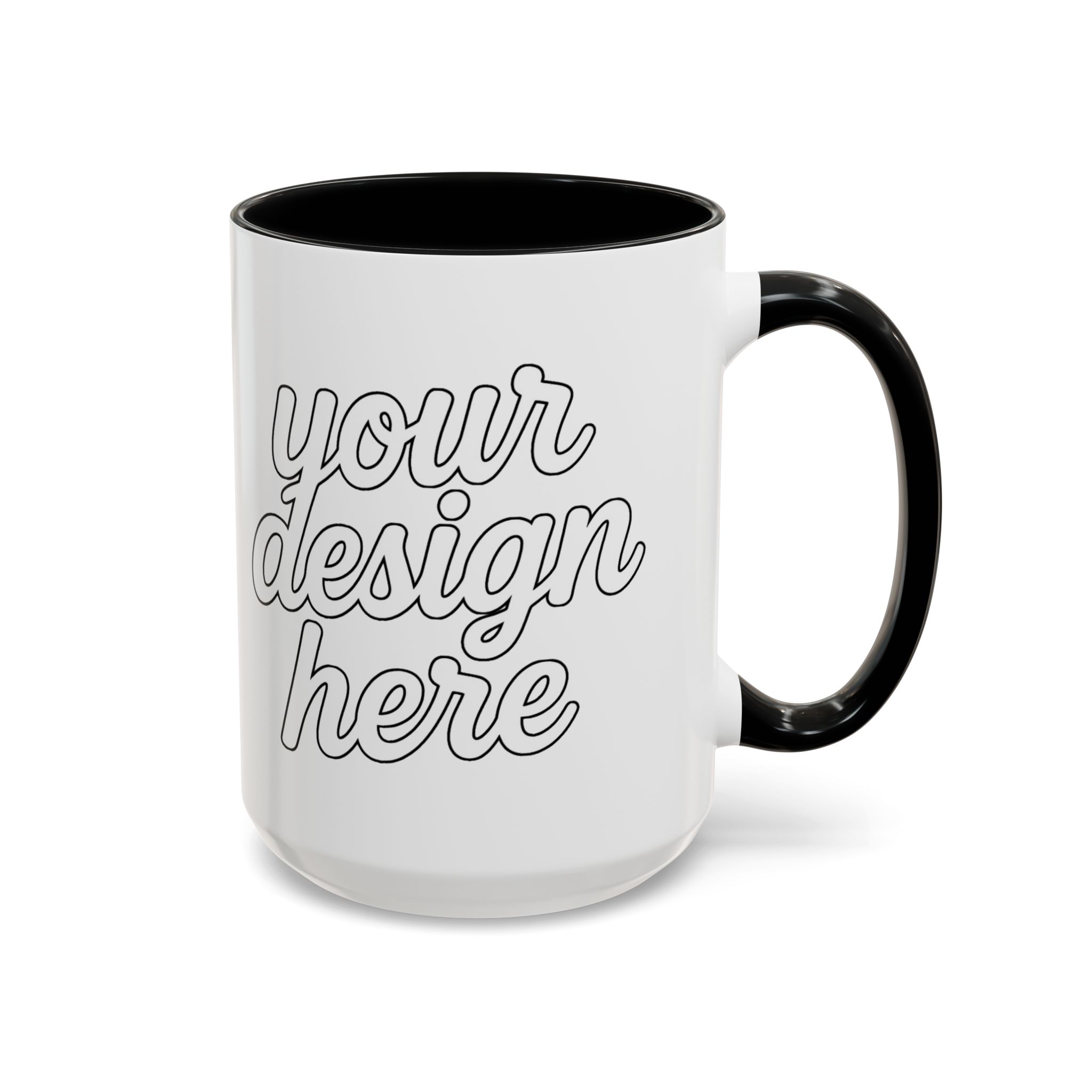 11706256282753067151_2048.jpeg Personalized Accent Coffee Mug, Customizable Gift, Coffee Lovers Mug, Office Decor, Unique Present for Any Occasion