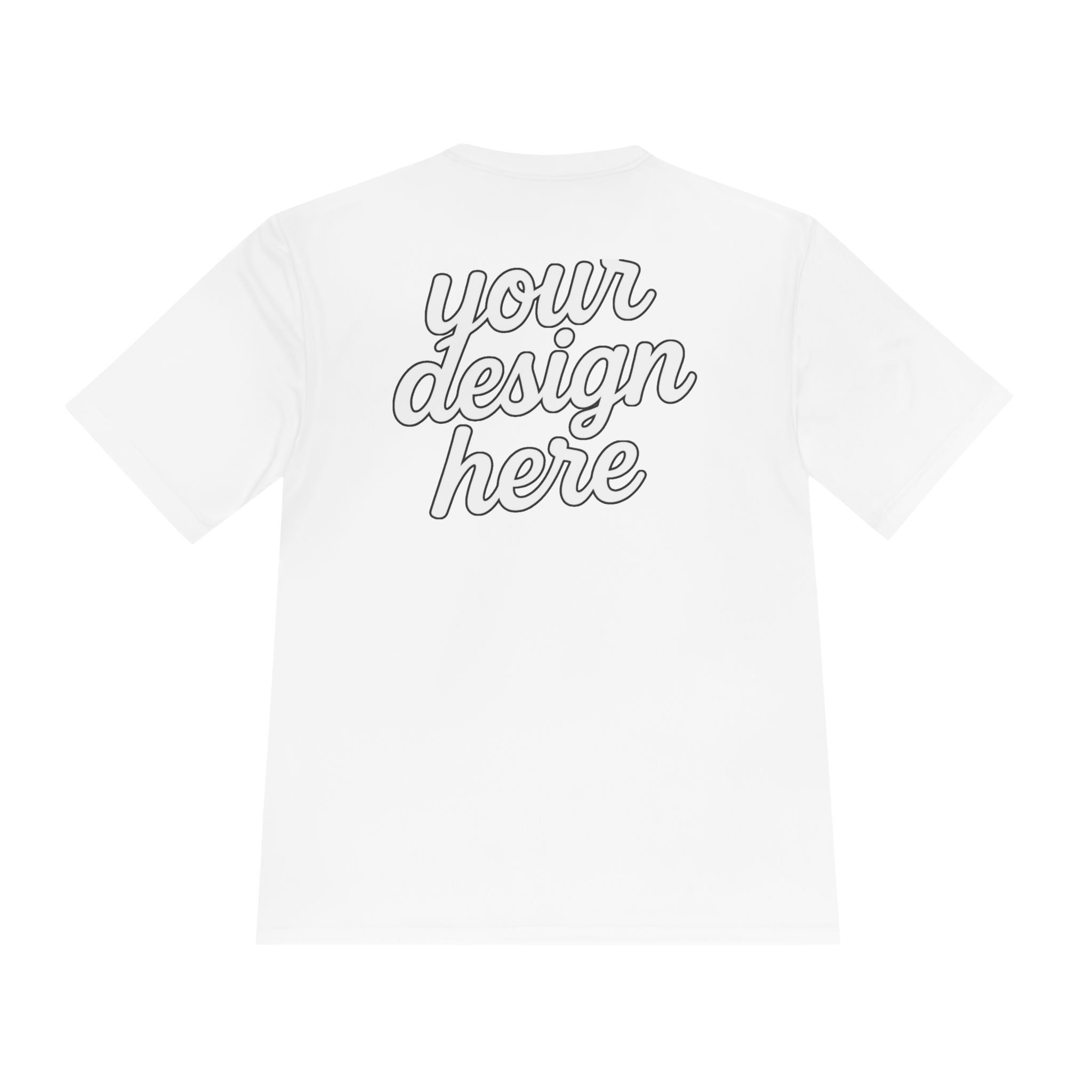 11807779014747080610_2048.jpeg Moisture Wicking Tee - Customizable Activewear for Fitness, Outdoor Activities, Sports Events, Casual Wear, Perfect Gift