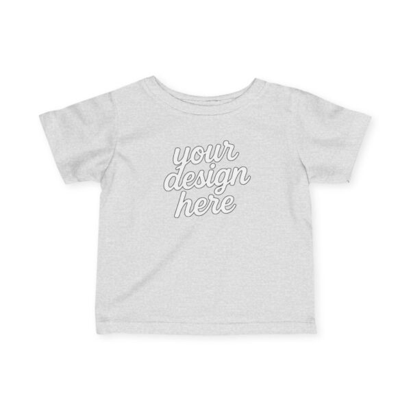 Infant Fine Jersey Tee - Cute Baby T-Shirt, Infant Apparel, Personalized Baby Clothes, Eco-Friendly Tees, Gift for New Parents