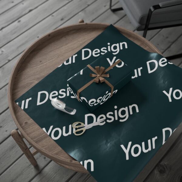 Customizable Gift Wrapping Paper, Personalize for Birthdays, Holidays, Weddings, Unique Presents, Party Decor