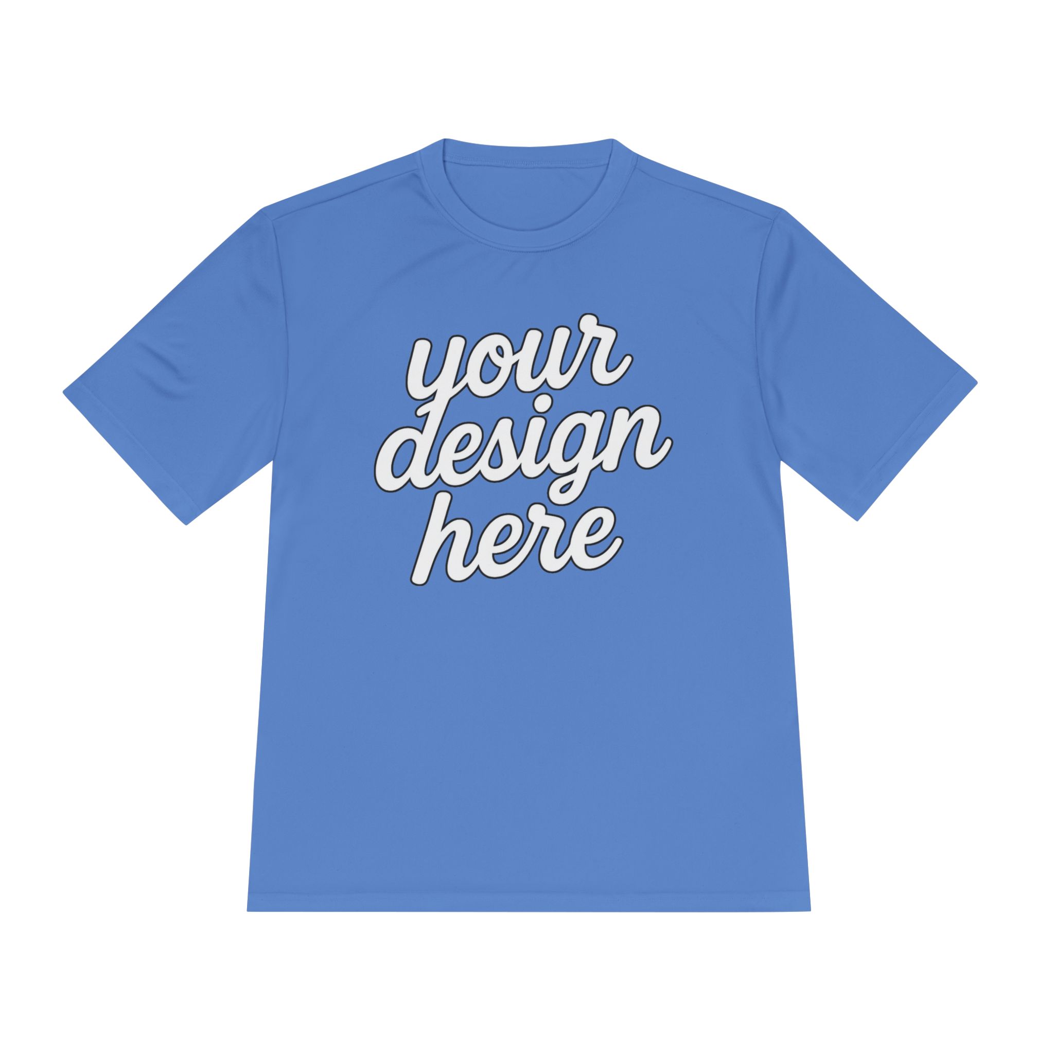 12305918300660677898_2048.jpeg Moisture Wicking Tee - Customizable Activewear for Fitness, Outdoor Activities, Sports Events, Casual Wear, Perfect Gift