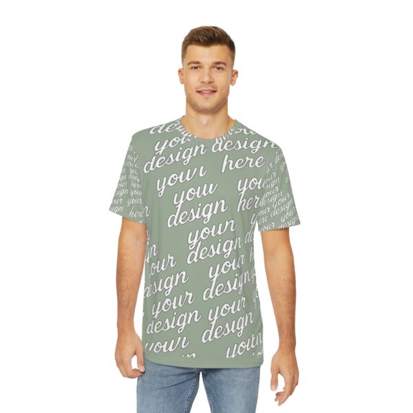 Customizable Men's Tee – Unique AOP Shirt for Personal Style, Perfect for Casual Wear, Gifts, and Special Occasions