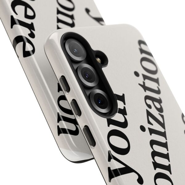 Customizable Phone Case, Personalized Tough Cases, Unique Gift, Birthday Present, Stylish Tech Accessory, Trendy Phone Cover