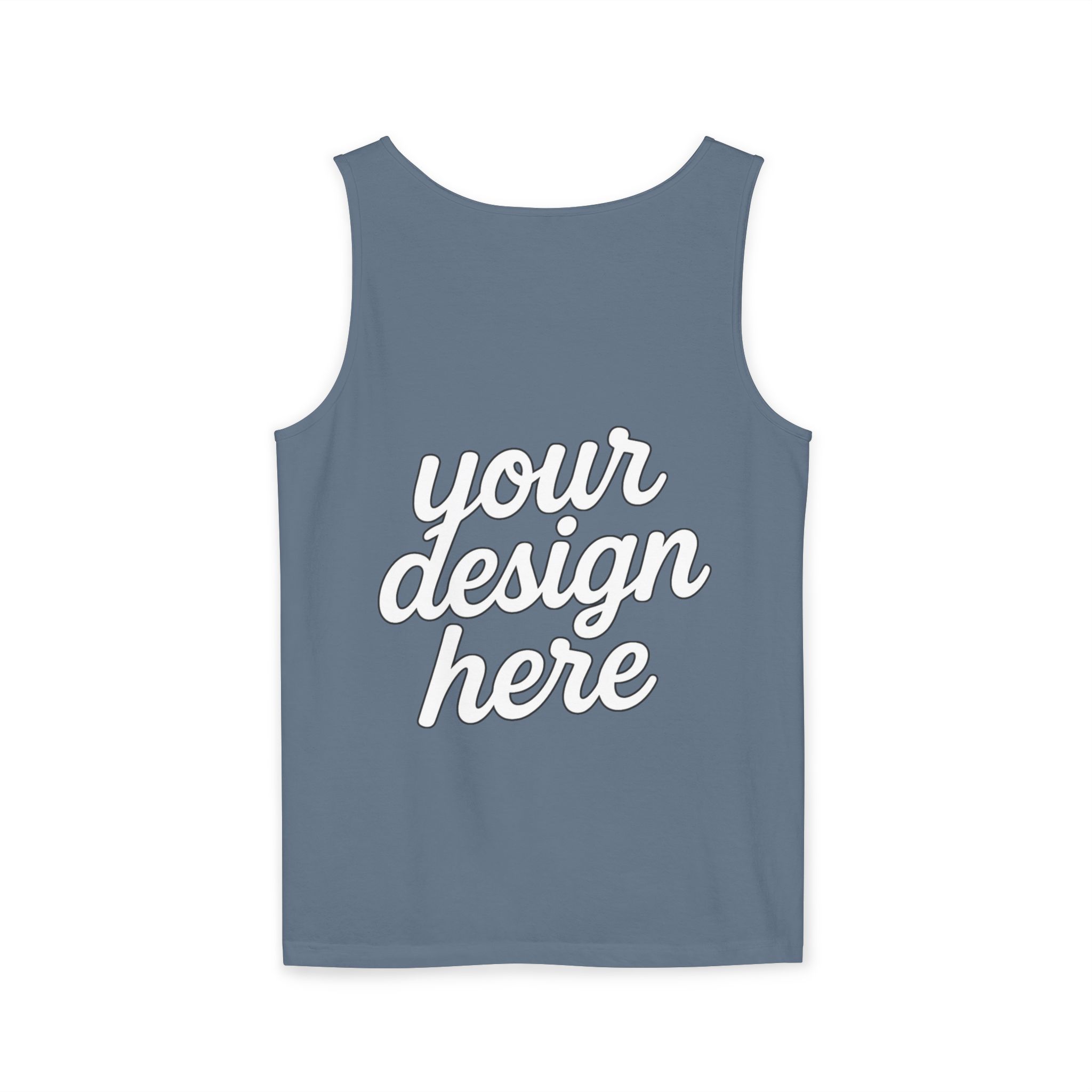 12776317205035600411_2048-1.jpeg Garment-Dyed Tank Top | Customizable Summer Essential, Unisex Apparel, Casual Wear, Gift for Him/Her, Event Merchandise