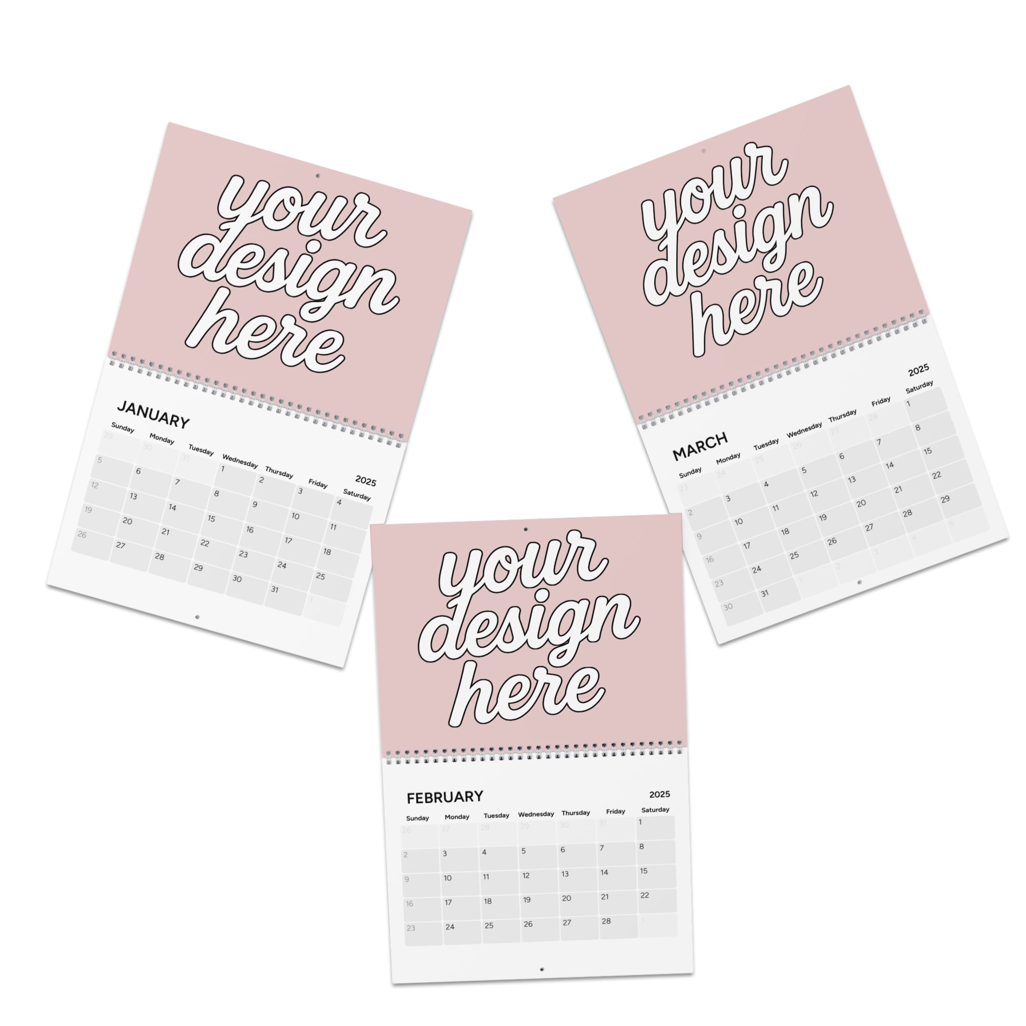 12865341728787375727_2048.jpeg Personalized 2025 Wall Calendar, Customizable Calendar, Monthly Planner, Gift for Home Office, Cute Design for Organization