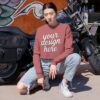 12902108673032200947_2048.jpeg Trendy Women's Cropped Sweatshirt with Customizable Design, Casual Wear, Cozy Fashion, Gift for Her, Stylish Sweater