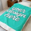 12903402990916723351_2048.jpeg Cozy Customizable Velveteen Blanket, Soft Home Decor, Personalized Gifts, Christmas Throw, Warm Snuggle Blanket