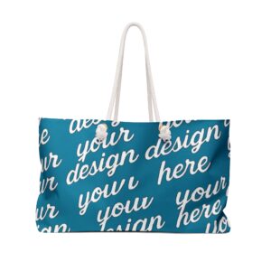 12905887434598067417_2048.jpeg Personalized Weekender Bag for Travel, Stylish Tote for Weekend Getaways, Custom Design Bag, Vacation Carryall, Perfect Gifts for Her