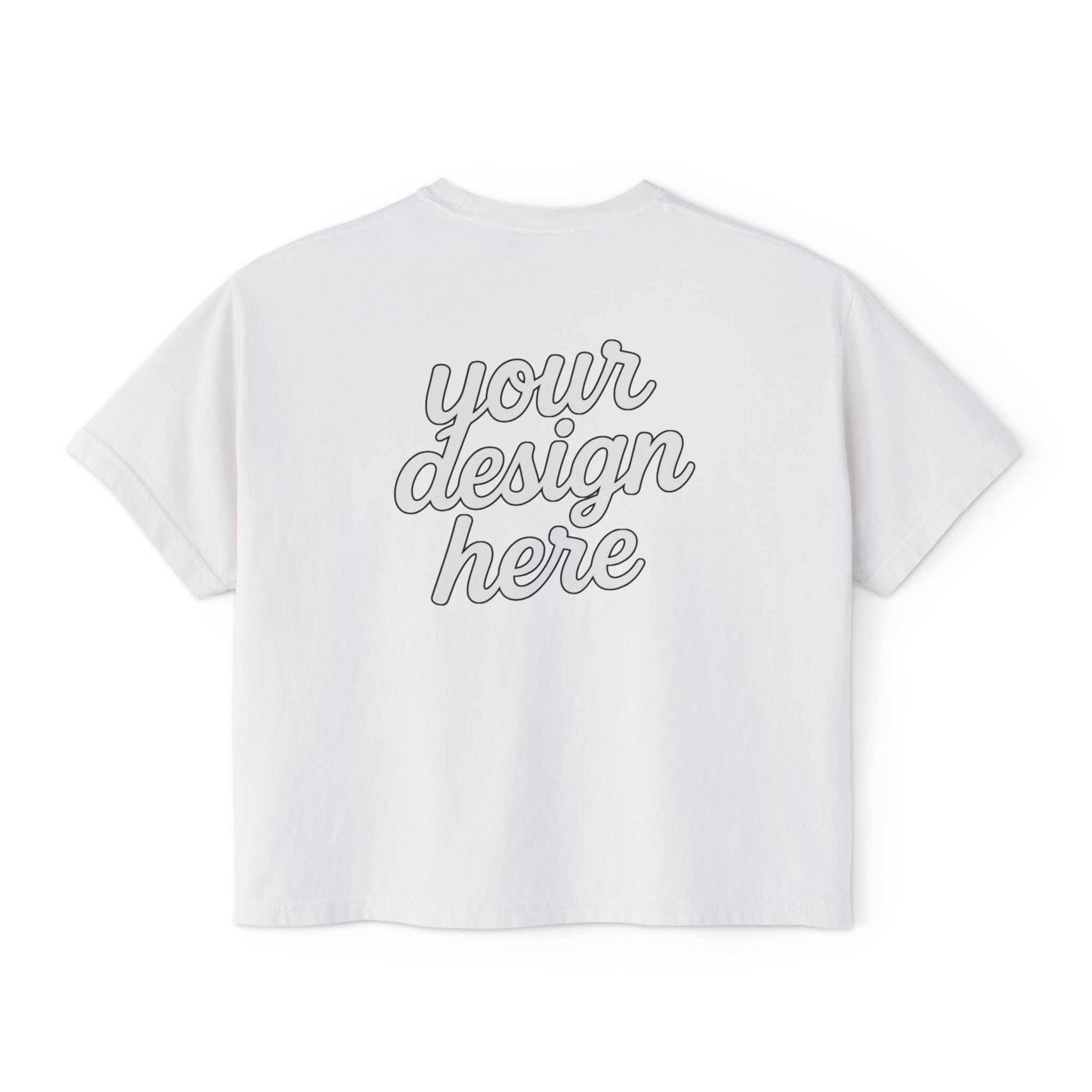 13169106174318705194_2048-1.jpeg Stylish Women's Boxy Tee, Trendy Casual Shirt for Everyday Wear, Perfect for Summer, Gift Idea for Women, Customizable Graphic Tee