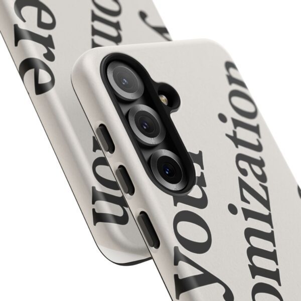 Customizable Phone Case, Personalized Tough Cases, Unique Gift, Birthday Present, Stylish Tech Accessory, Trendy Phone Cover