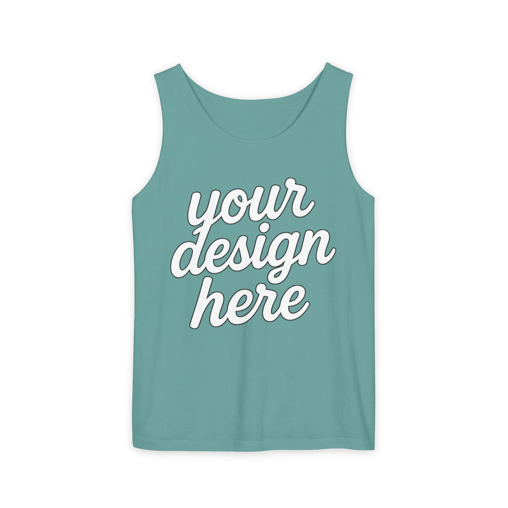 13177614412671706734_2048-1.jpeg Garment-Dyed Tank Top | Customizable Summer Essential, Unisex Apparel, Casual Wear, Gift for Him/Her, Event Merchandise