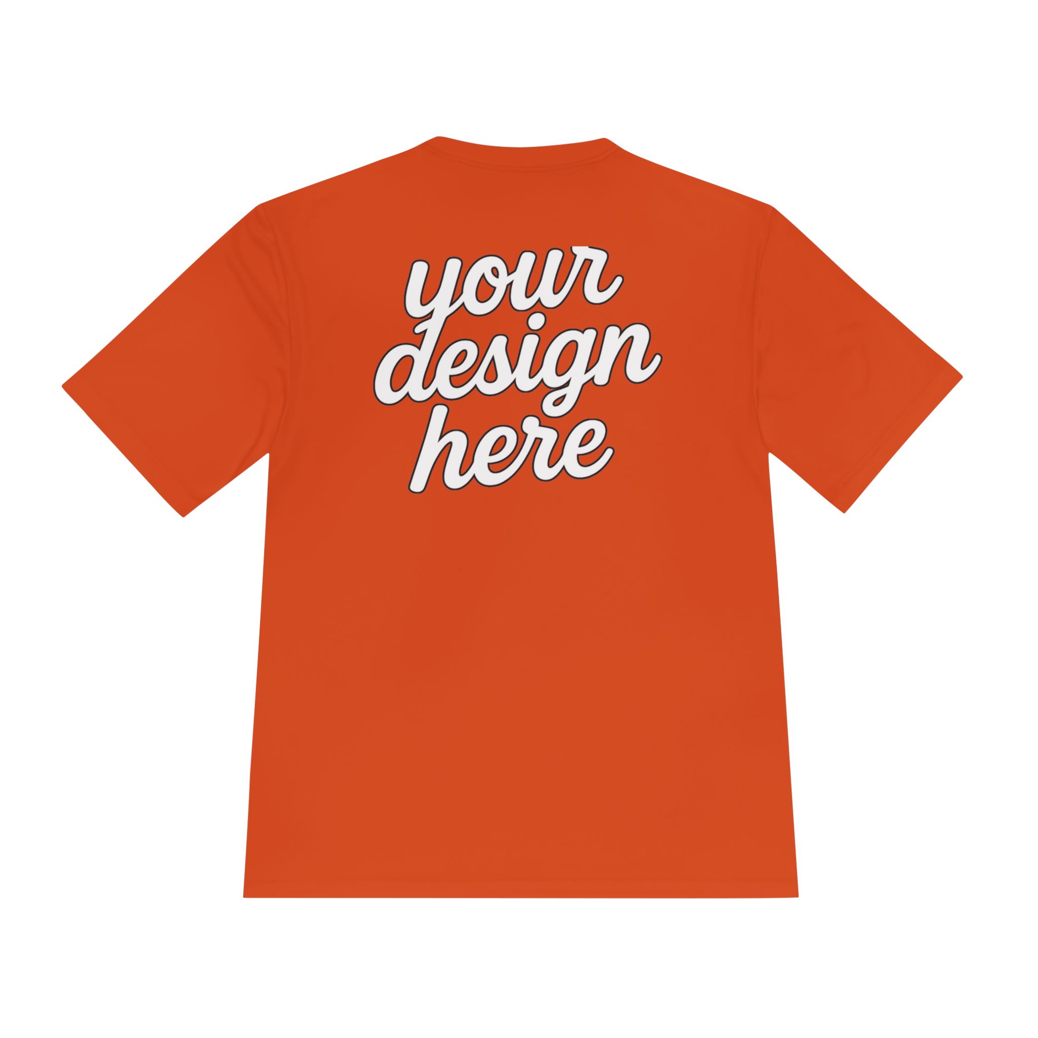 13383887800570400108_2048.jpeg Moisture Wicking Tee - Customizable Activewear for Fitness, Outdoor Activities, Sports Events, Casual Wear, Perfect Gift
