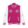 13430232001965079710_2048.jpeg Vintage-Style Unisex Heavyweight Letterman Jacket - Customize Your Design, Perfect for Sports Events, School Spirit, Gifts, Casual Wear