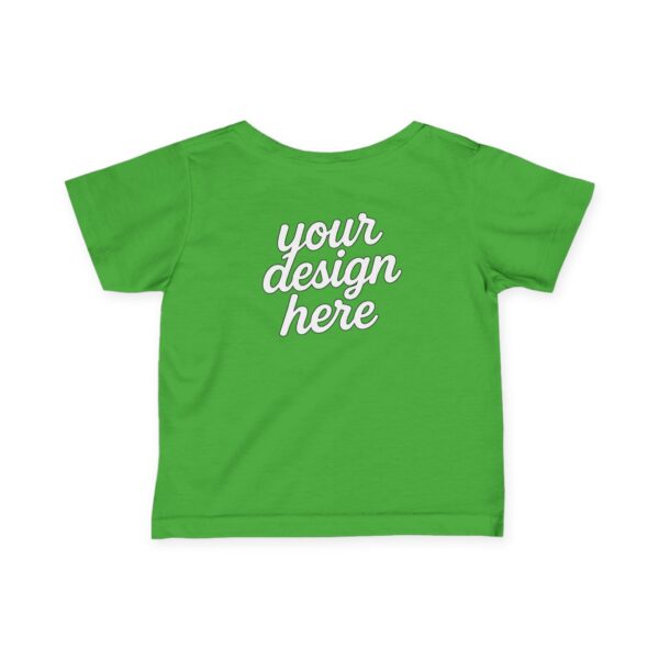 Infant Fine Jersey Tee - Cute Baby T-Shirt, Infant Apparel, Personalized Baby Clothes, Eco-Friendly Tees, Gift for New Parents