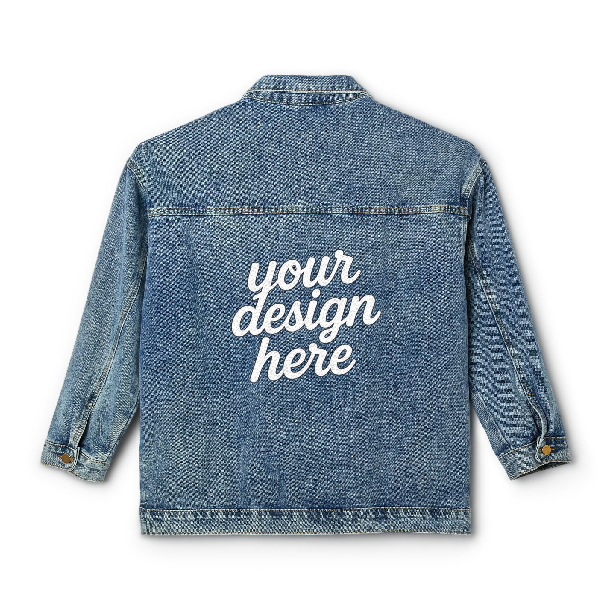 Stylish Women's Denim Jacket, Perfect for Casual Outings, Customizable Design, Great for Summer Festivals, Gifts for Her, Trendy [...]