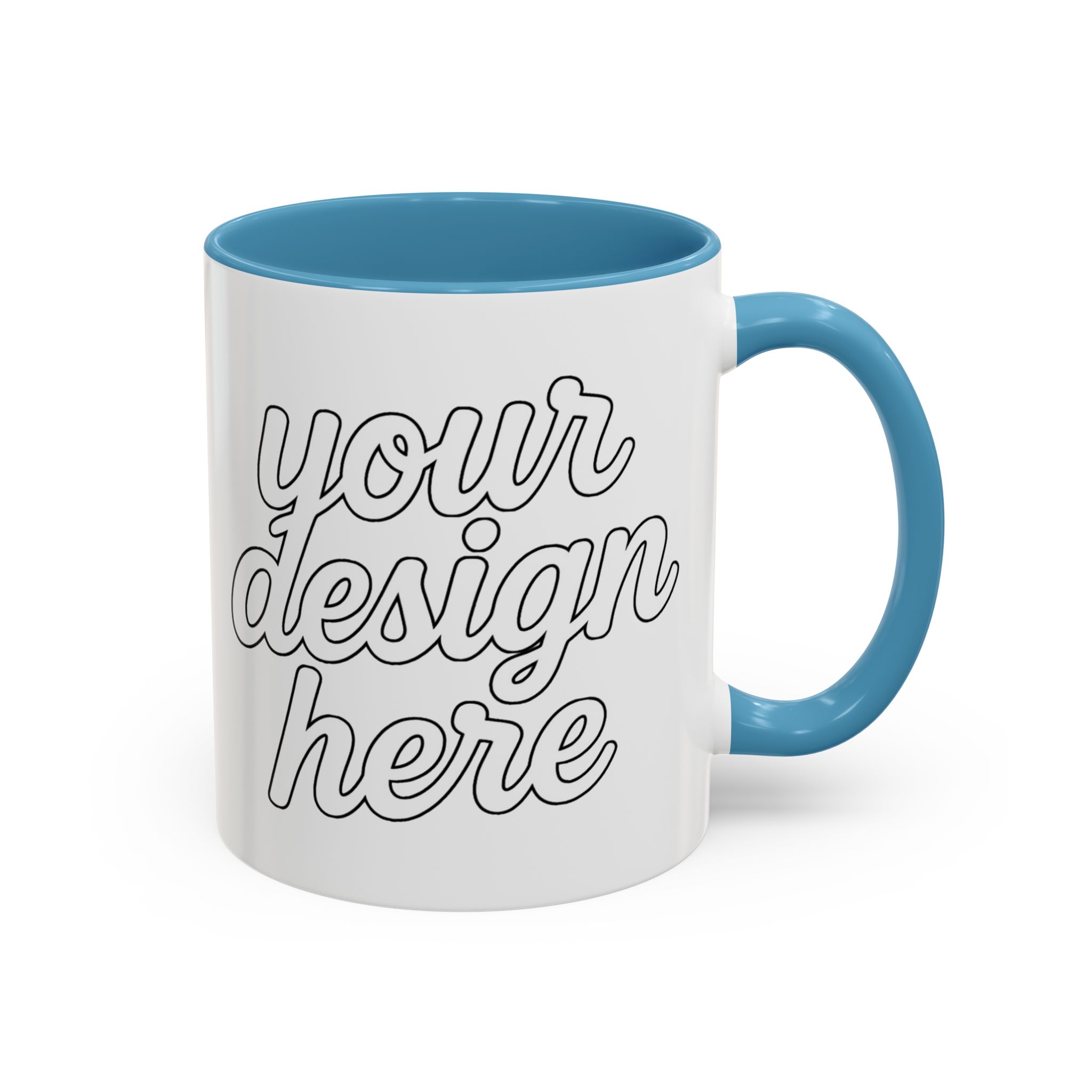13969195350997326152_2048.jpeg Personalized Accent Coffee Mug, Customizable Gift, Coffee Lovers Mug, Office Decor, Unique Present for Any Occasion