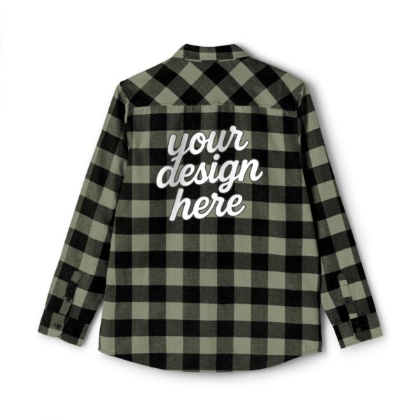 Custom Unisex Flannel Shirt | Cozy Fall Layer, Personalized Gift for Him/Her, Casual Wear, Adventure Shirt, Autumn Must-Have