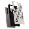 14283023591193130301_2048.jpeg Customizable Phone Case, Personalized Tough Cases, Unique Gift, Birthday Present, Stylish Tech Accessory, Trendy Phone Cover
