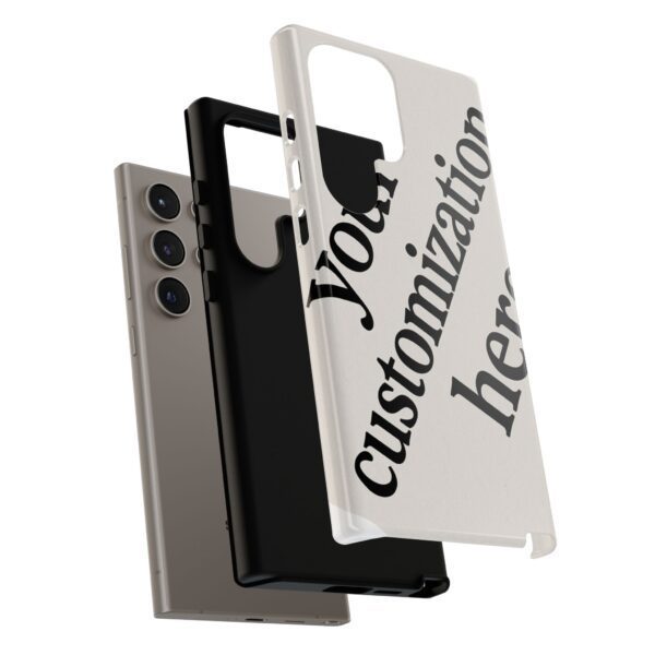 Customizable Phone Case, Personalized Tough Cases, Unique Gift, Birthday Present, Stylish Tech Accessory, Trendy Phone Cover