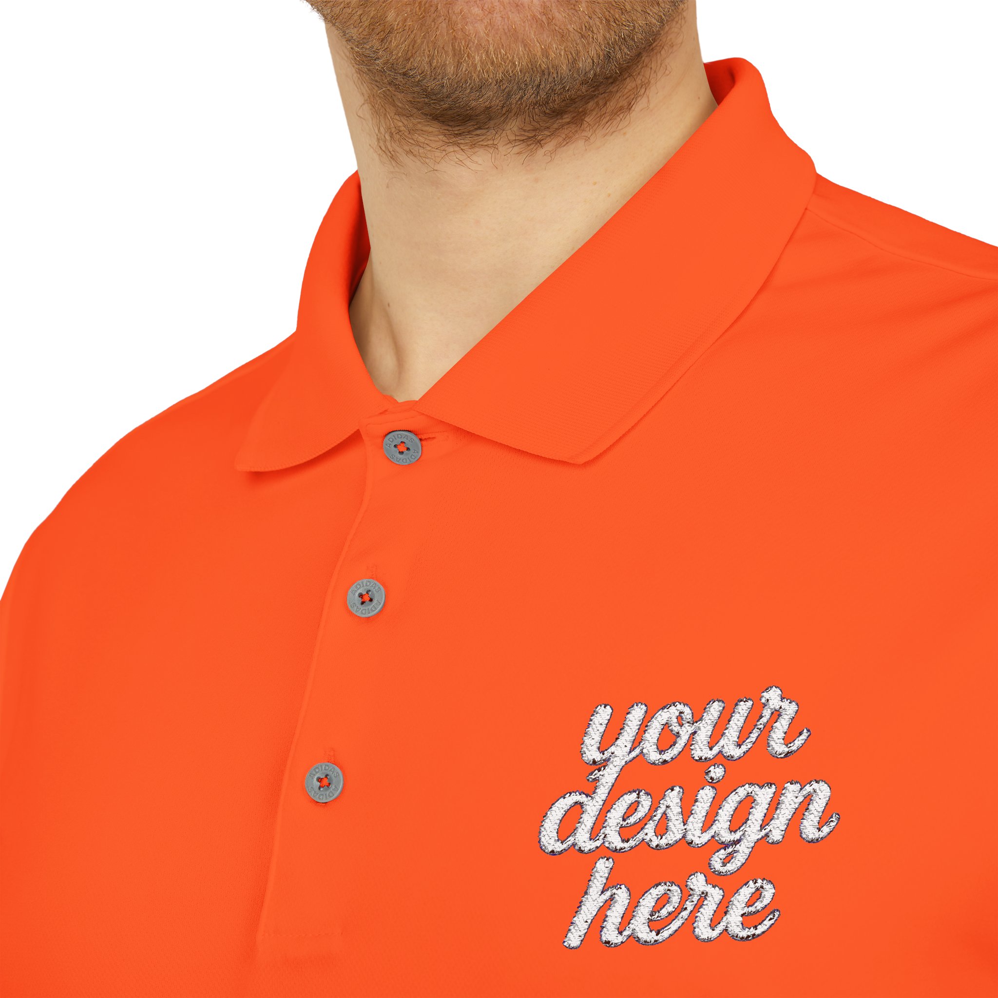14496624837179464817_2048-1.jpeg Stylish Performance Polo, Sporty Activewear, Customizable Golf Shirt, Casual Design Polo, Unisex Athletic Wear
