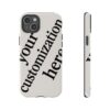 14667604687370248699_2048.jpeg Customizable Phone Case, Personalized Tough Cases, Unique Gift, Birthday Present, Stylish Tech Accessory, Trendy Phone Cover