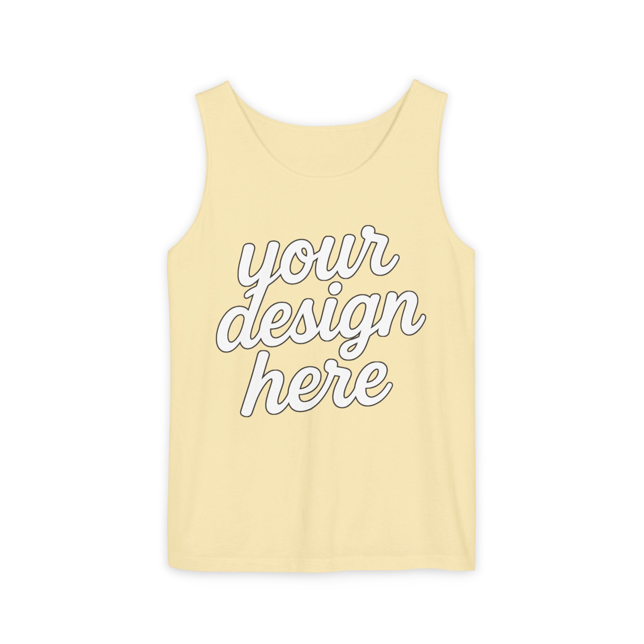 14720825813828973106_2048-1.jpeg Garment-Dyed Tank Top | Customizable Summer Essential, Unisex Apparel, Casual Wear, Gift for Him/Her, Event Merchandise