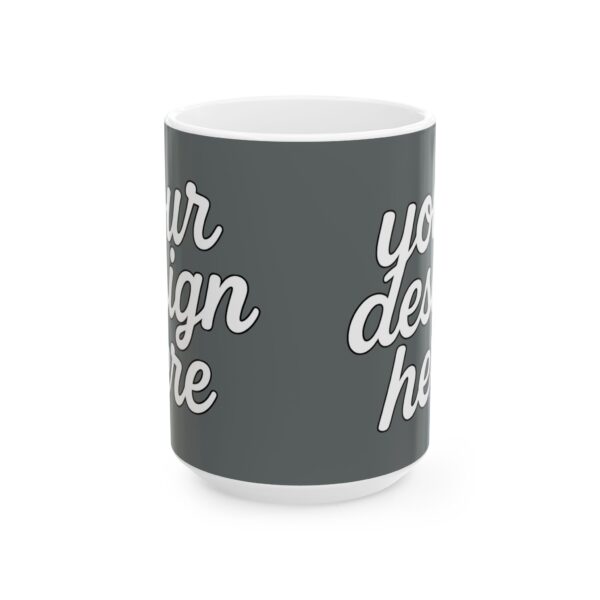 Personalized Ceramic Mug - Custom Design Gift for Coffee Lovers, Birthday Present, Home Decor, Office Accessory, Customizable