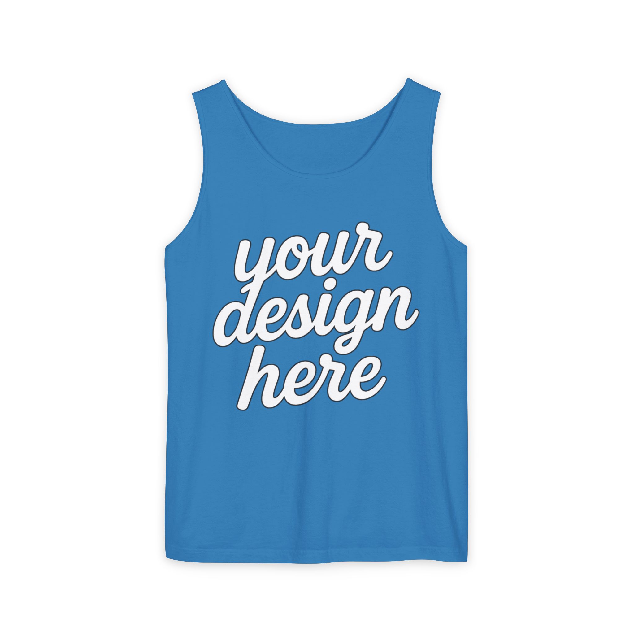 1501135166949522373_2048-1.jpeg Garment-Dyed Tank Top | Customizable Summer Essential, Unisex Apparel, Casual Wear, Gift for Him/Her, Event Merchandise