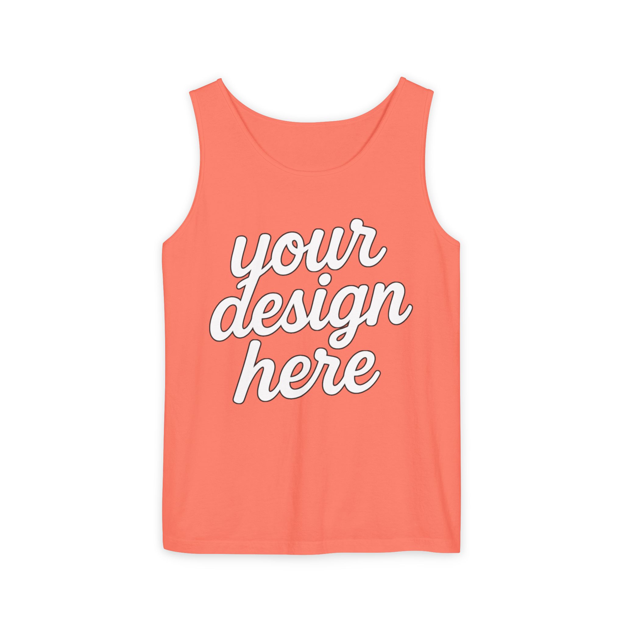 15236571444634418283_2048-1.jpeg Garment-Dyed Tank Top | Customizable Summer Essential, Unisex Apparel, Casual Wear, Gift for Him/Her, Event Merchandise