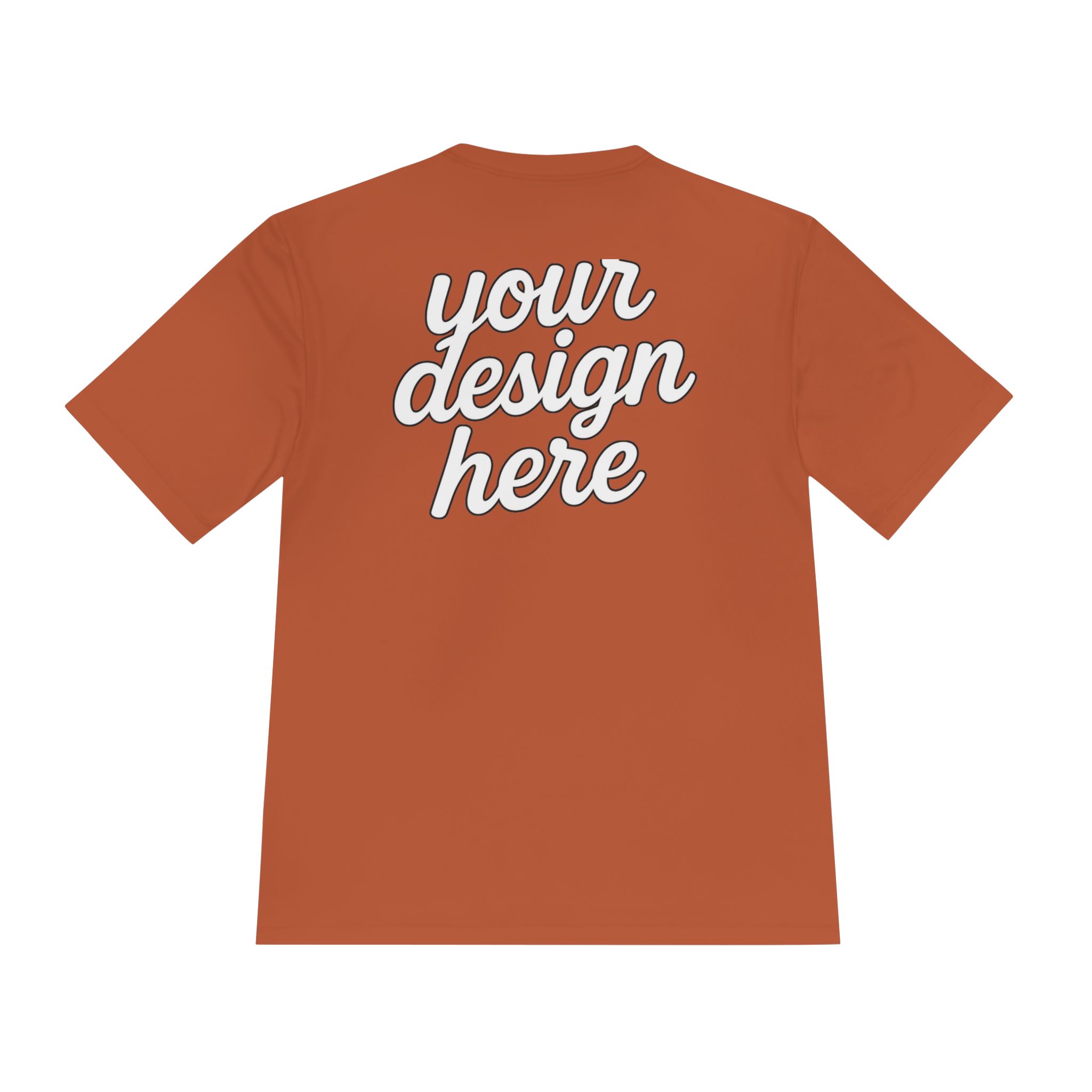 15262989302302503471_2048.jpeg Moisture Wicking Tee - Customizable Activewear for Fitness, Outdoor Activities, Sports Events, Casual Wear, Perfect Gift