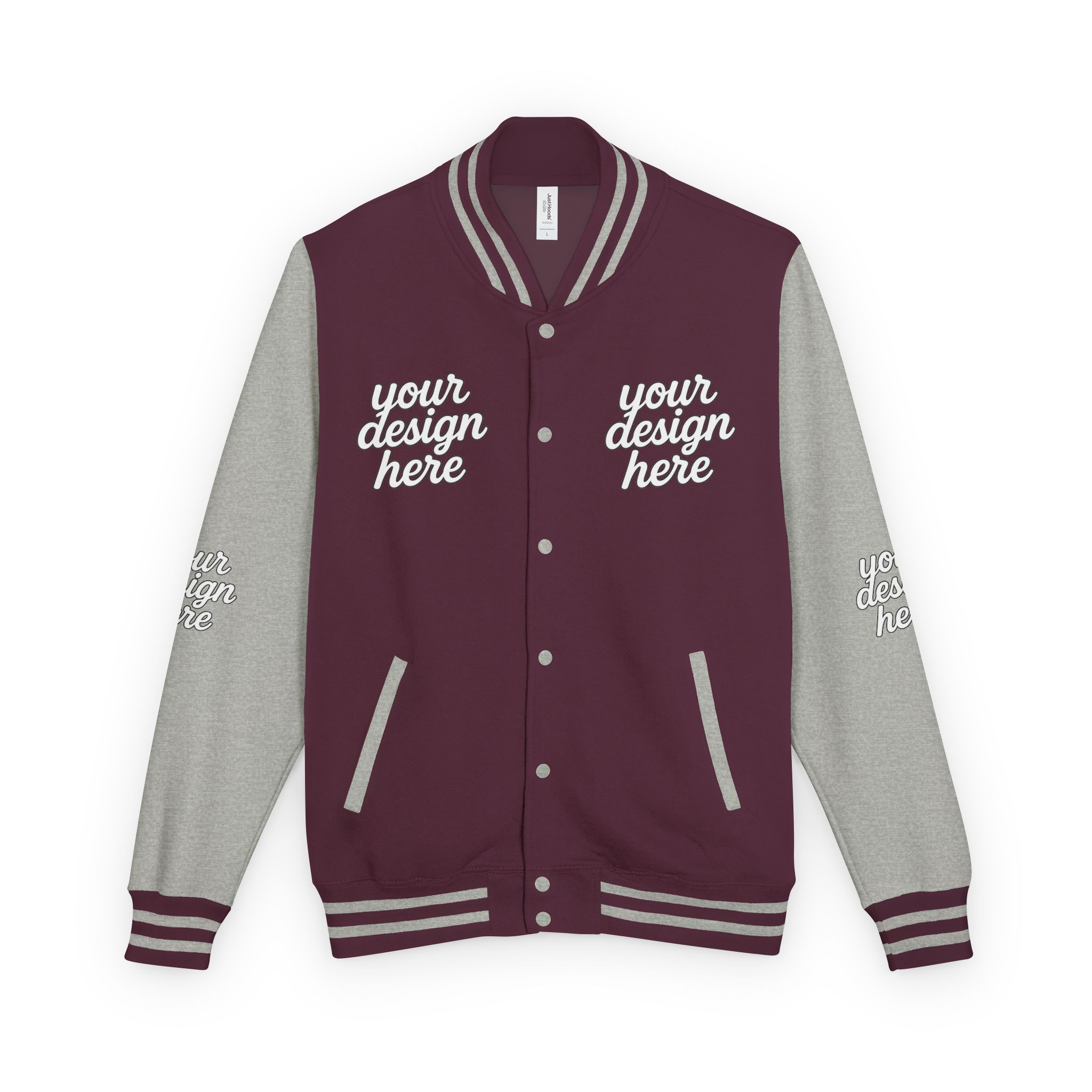 15434134906197611238_2048.jpeg Vintage-Style Unisex Heavyweight Letterman Jacket - Customize Your Design, Perfect for Sports Events, School Spirit, Gifts, Casual Wear