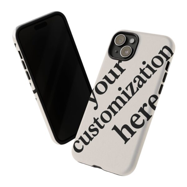 Customizable Phone Case, Personalized Tough Cases, Unique Gift, Birthday Present, Stylish Tech Accessory, Trendy Phone Cover