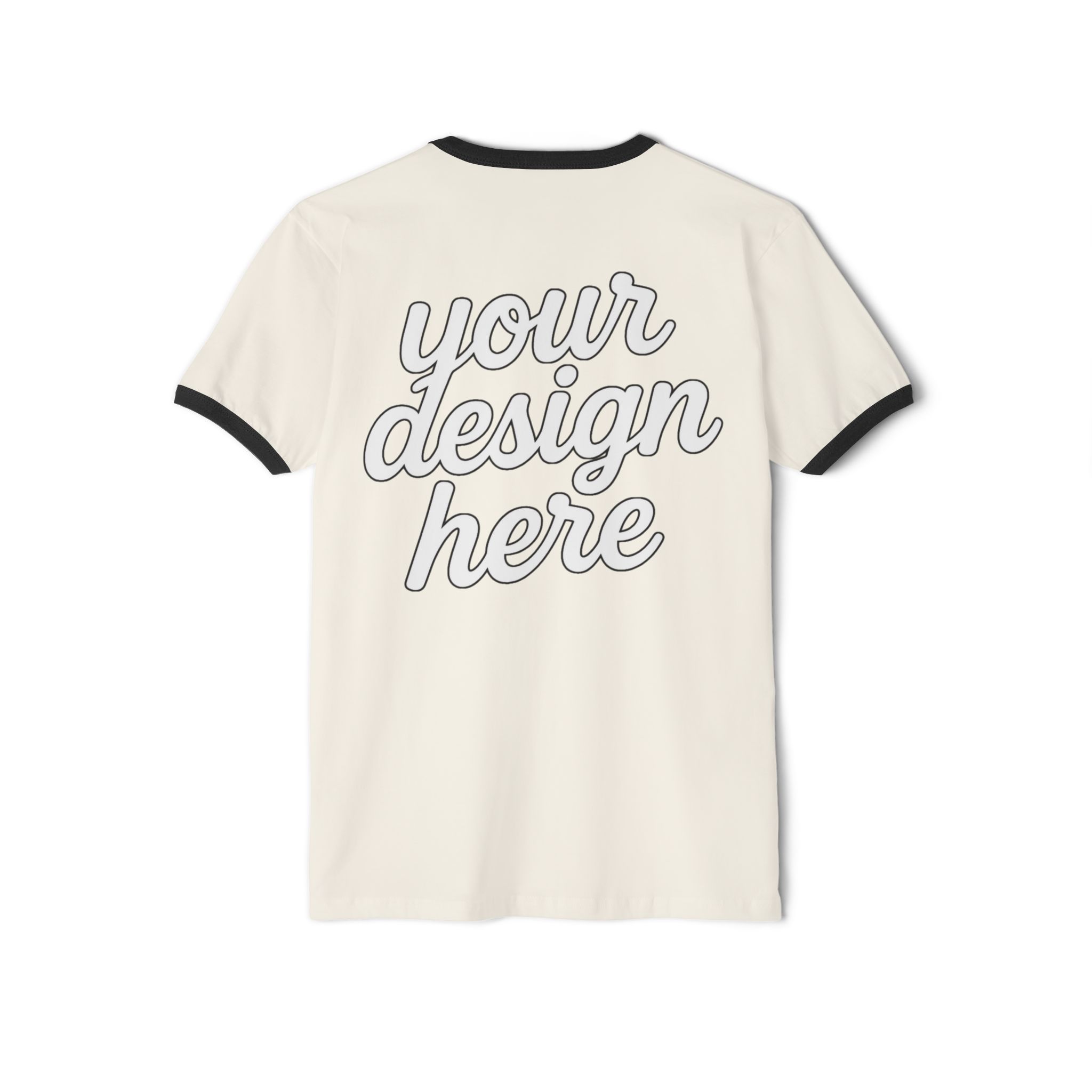 Unisex Cotton Ringer T-Shirt - Customizable Retro Style Tee, Perfect for Casual Wear, Gifts, Summer Outfits, Birthday Celebrations, [...]