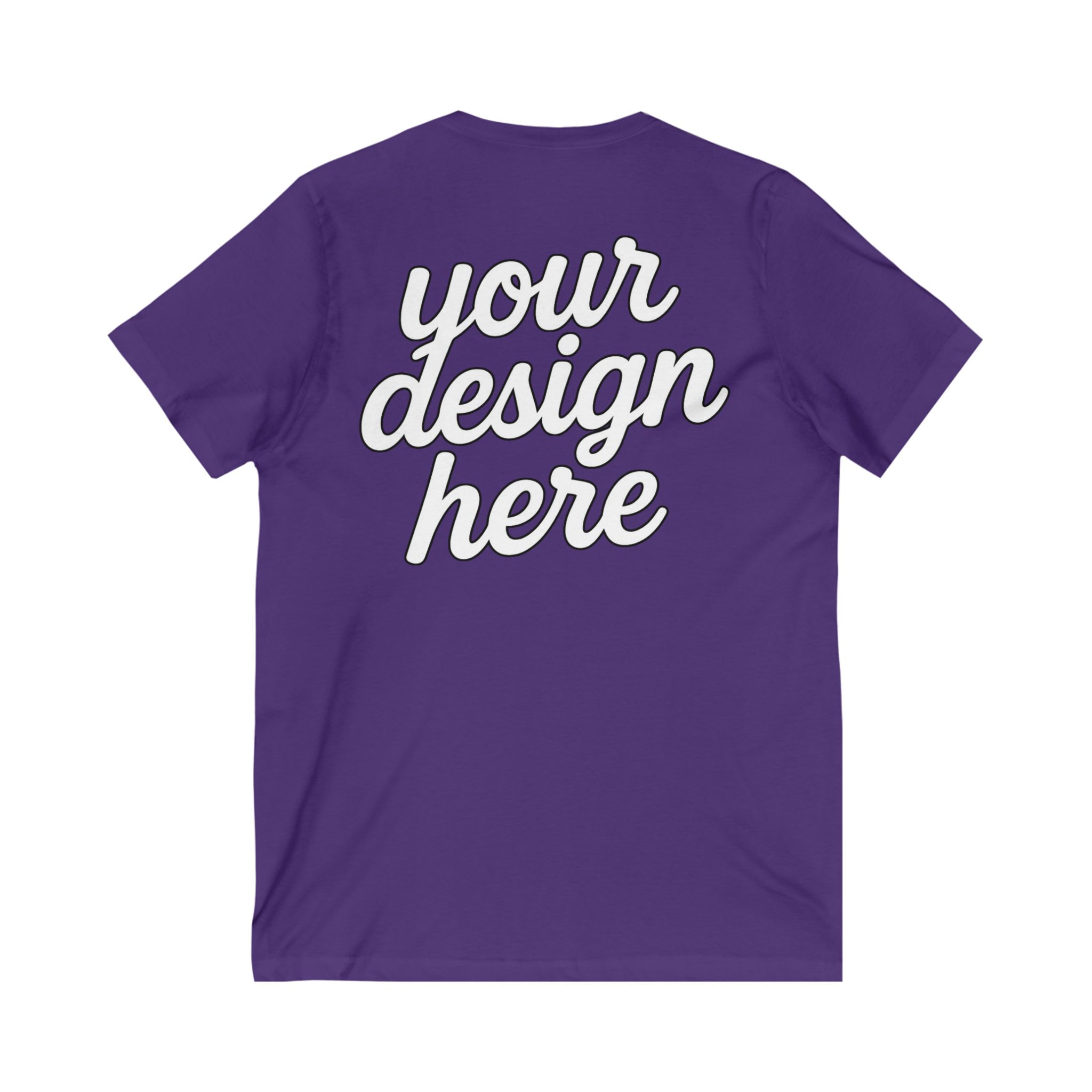 15777836918011093394_2048-12.jpeg Customizable V-Neck Tee for Creative Expression, Perfect for Gifts, Casual Wear, and Events