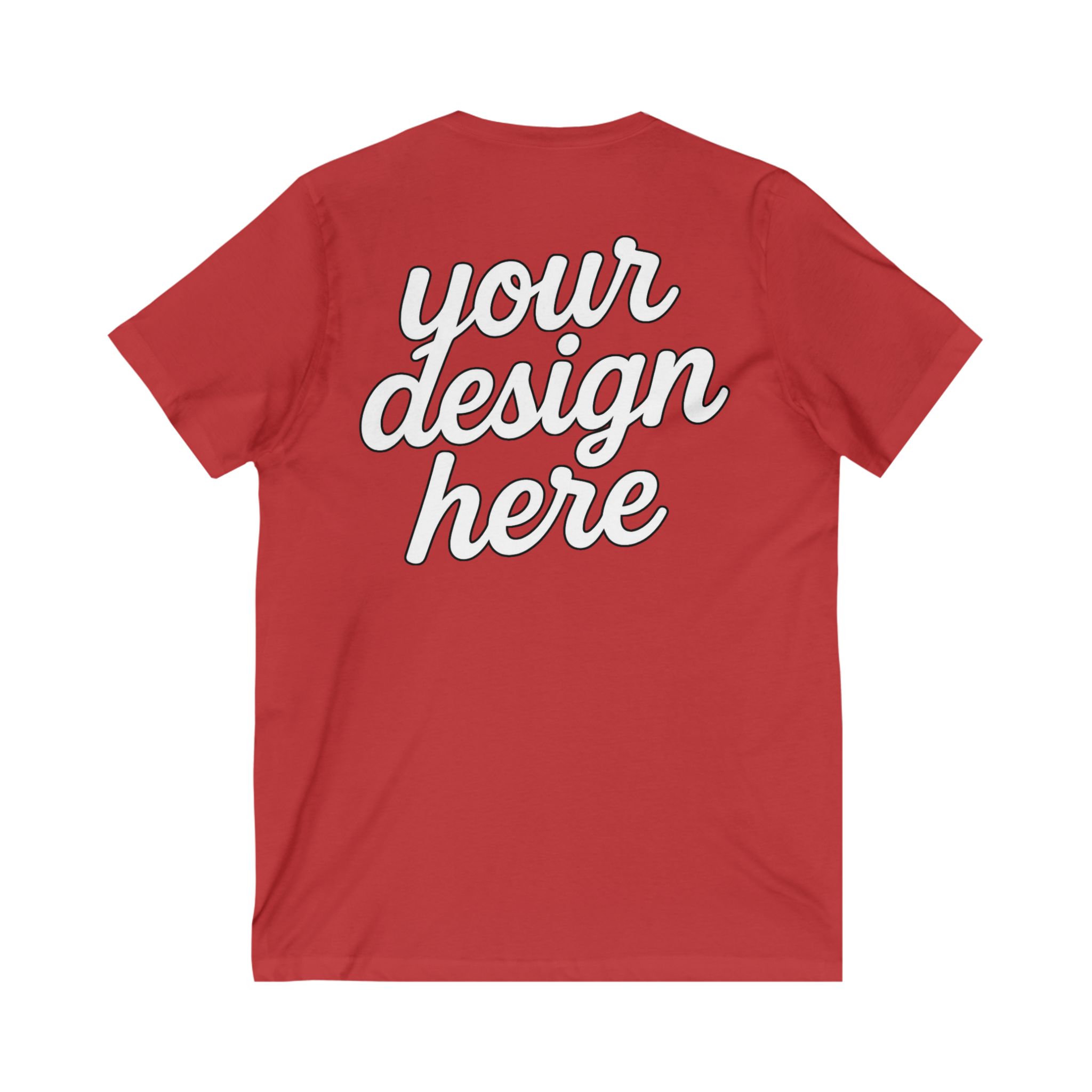 15777836918011093394_2048-13.jpeg Customizable V-Neck Tee for Creative Expression, Perfect for Gifts, Casual Wear, and Events